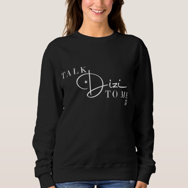 Camiseta Talk Dizi Script Sweatshirt (Frente)