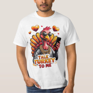 Camiseta Talk Turkey to Me – Funny Cool Turkey Thanksgiving