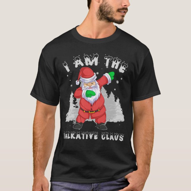 Camiseta talkative santa claus (Frente)