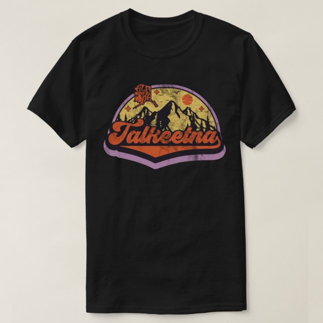 Camiseta Talkeetna, Alasca (Frente do Design)