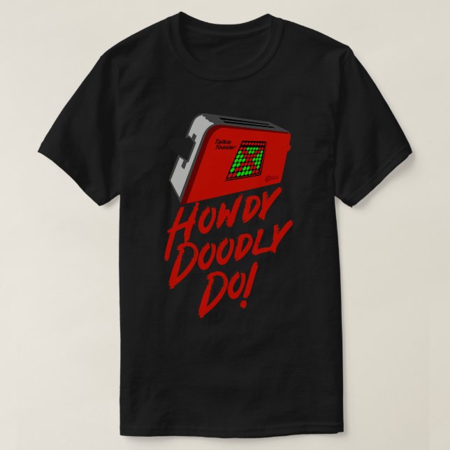 Camiseta Talkie Toaster Doodly Do (Frente do Design)