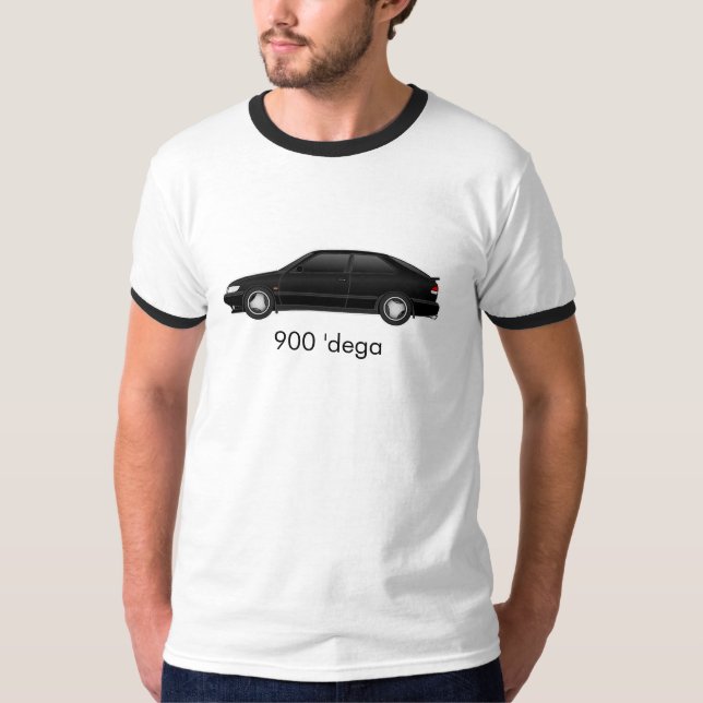 Camiseta Talladega de Saab 900 (Frente)