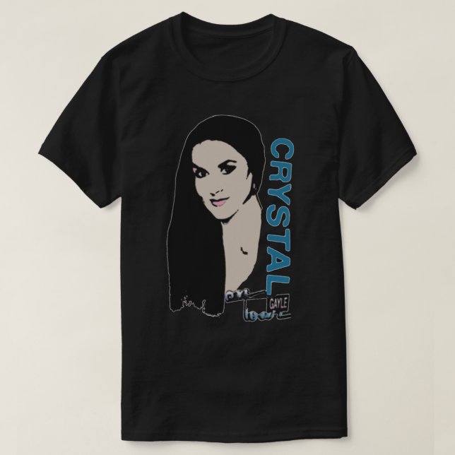 Camiseta Talladega Nights Crystal Gayle (1) (Frente do Design)