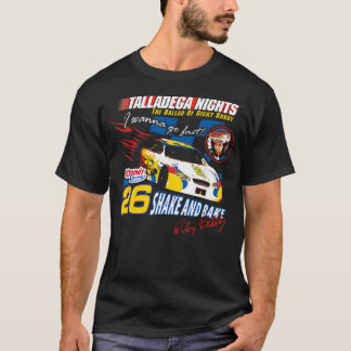 Camiseta Talladega Nights Dennit 26 Eu Quero Ir Rápido Corr