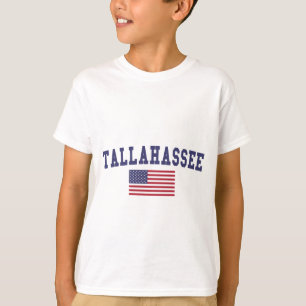 Camiseta Tallahassee EUA Flag