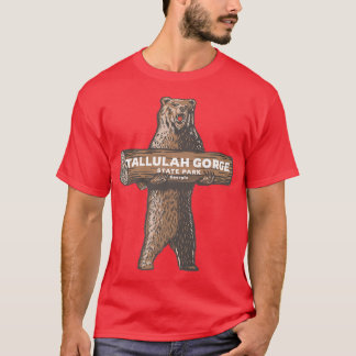 Camiseta Tallulah Gorge State Park Georgia GA Bear Vacation