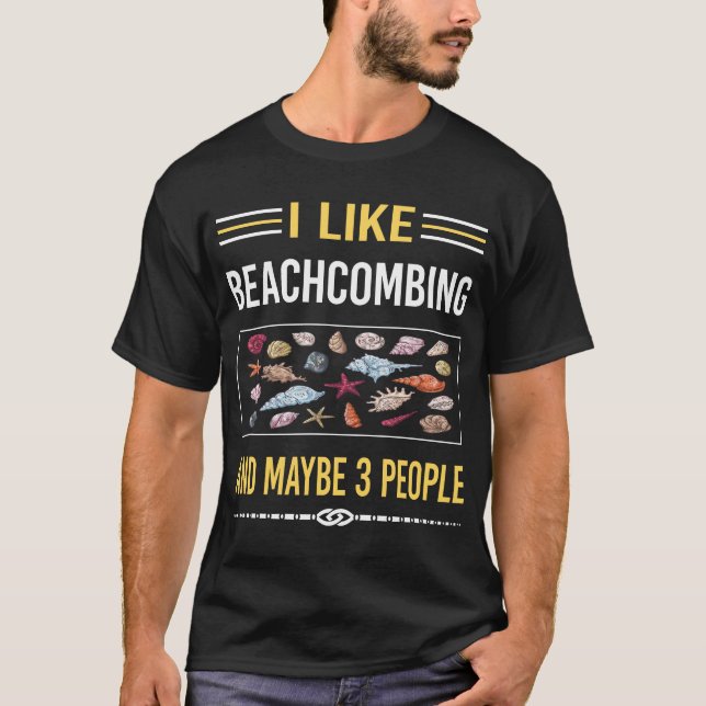 Camiseta Talvez 3 Pessoas Beachcombp Beachcomber (Frente)