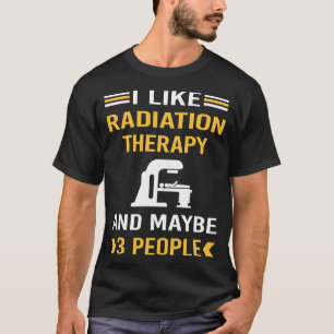 Camiseta Talvez 3 Pessoas de radioterapia