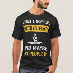 Camiseta Talvez 3 Pessoas de Voleibol Água