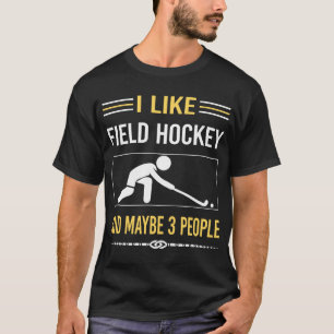 Camiseta Talvez 3 Pessoas Hóquei de Campo