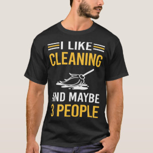 Camiseta Talvez 3 Pessoas Limpeza