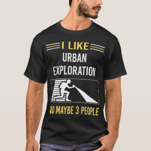 Camiseta Talvez 3 Pessoas Urban Exploration