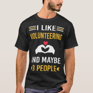 Camiseta Talvez 3 voluntários em Pessoas
