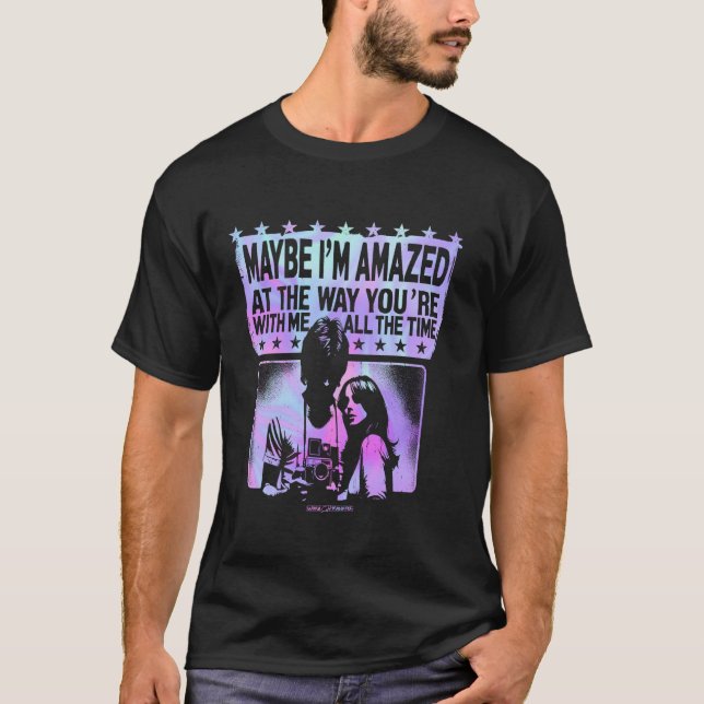 CAMISETA TALVEZ EU ESTOU ENVERGONHADO COM A FORMA COMO VOCÊ (Frente)