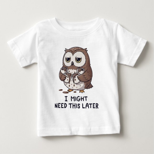 Camiseta Talvez Eu Precise de Café Mais Tarde - Humor de Co (Frente)