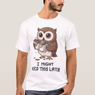 Camiseta Talvez Eu Precise de Café Mais Tarde - Humor de Co