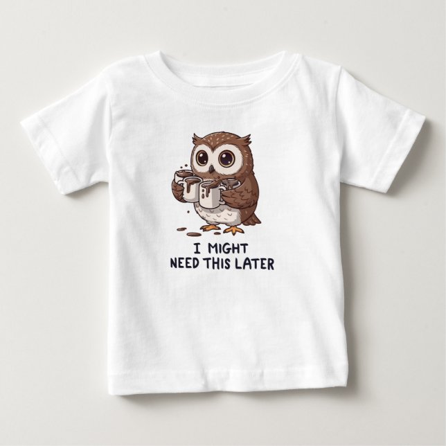 Camiseta Talvez Eu Precise de Café Mais Tarde - Humor Diver (Frente)