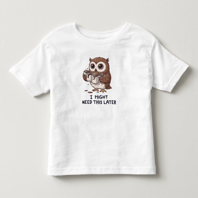 Camiseta Talvez Eu Precise de Café Mais Tarde - Humor Diver (Frente)
