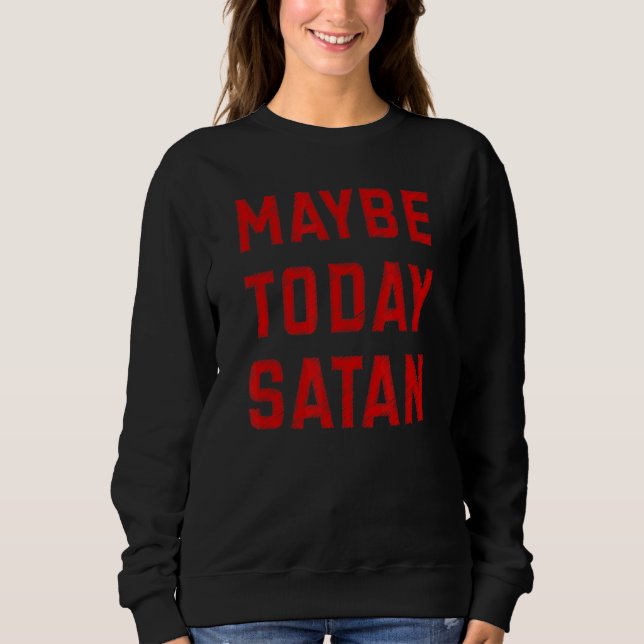 Camiseta Talvez Hoje, Satã Meme Tee (Frente)