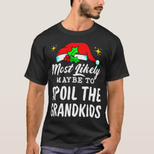 Camiseta Talvez Mais Provável Para Estragar O Natal Das Net