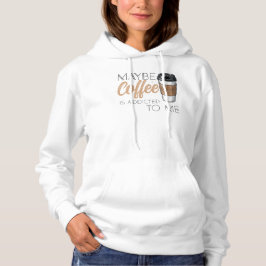 Camiseta Talvez o Café seja Viciado em Mim
