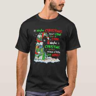 Camiseta Talvez o Natal não venha de uma loja talvez Ch