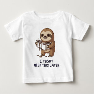 Camiseta Talvez Preciso De Café Mais Tarde - Humor Lenta