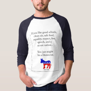 Camiseta Talvez uma Democrata