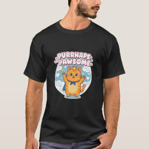 Camiseta Talvez Você Seja um Gatinho Fofo Kawai Adorável
