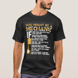 Camiseta Talvez Você Seja Um Mecânico Se