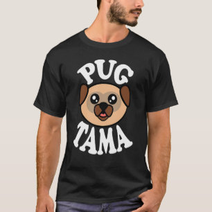 Camiseta Tama de Pug Fofo Masculino
