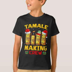 Camiseta Tamale Fazer Crew Tamale Season Engraçado Chr Mexi