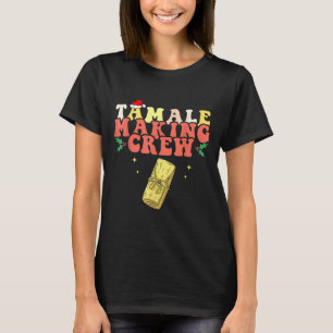 Camiseta Tamale Fazer da Tripulação Tamale Natal mexicano