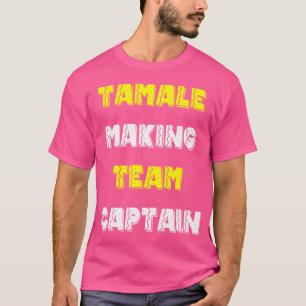 Camiseta Tamale Tamale Fazer da Equipe Tamale Capitão