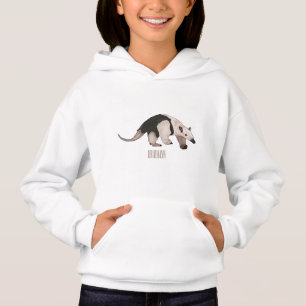 Camiseta Tamandua ilustração de desenho animado