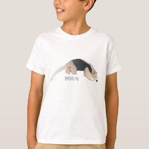 Camiseta Tamandua ilustração de desenho animado