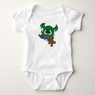 Camiseta Tamanho da criança de Cthulhu do bebê