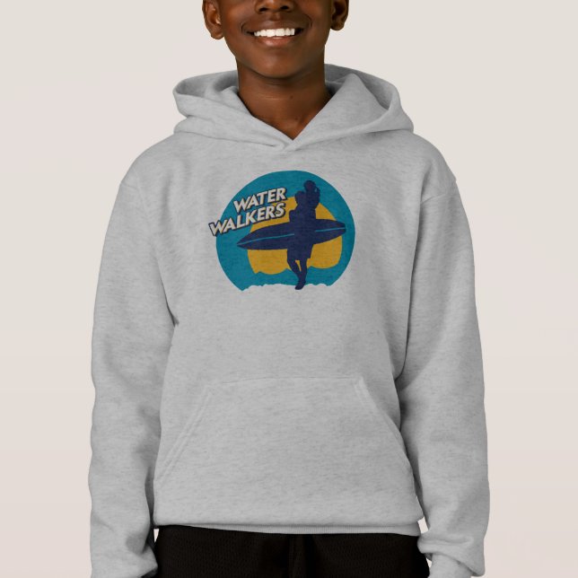 Camiseta Tamanho das meninas: Grande Hoodie dianteiro do (Frente)