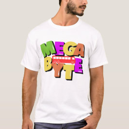 Camiseta Tamanho de Dados em Megabyte Tecnologia de Medição