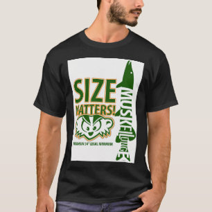 Camiseta Tamanho do Muskellunge Importa