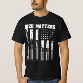 Camiseta Tamanho é o marcador