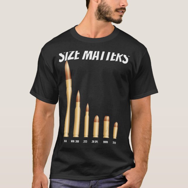 Camiseta Tamanho Importa Marcadores (Frente)