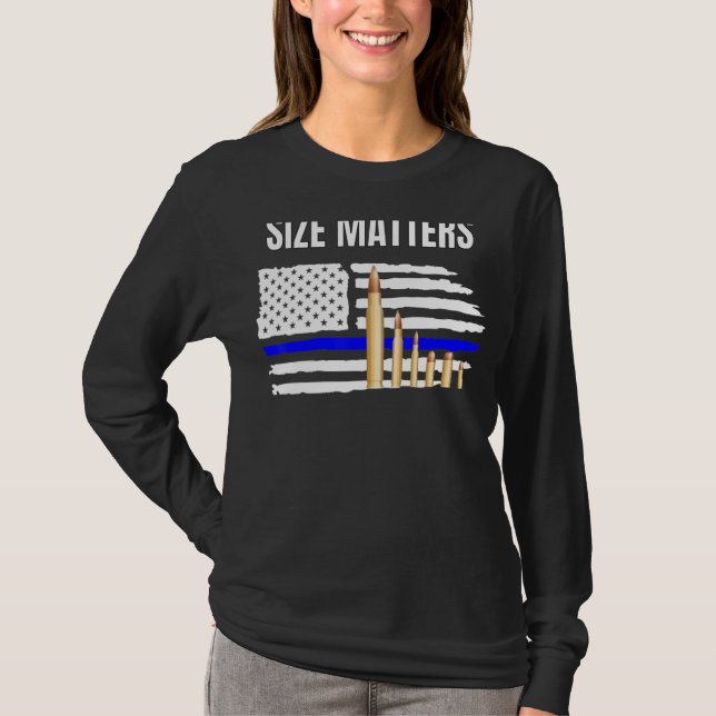 Camiseta Tamanho Importa Marcadores (Frente)