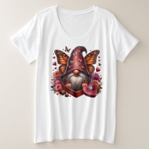 Camiseta Tamanho Mais -T-Camisa
