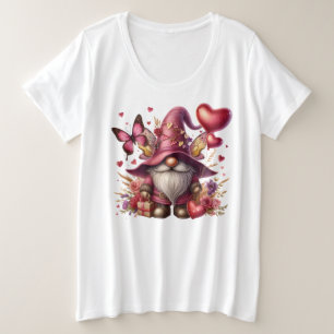 Camiseta Tamanho Mais -T-Camisa