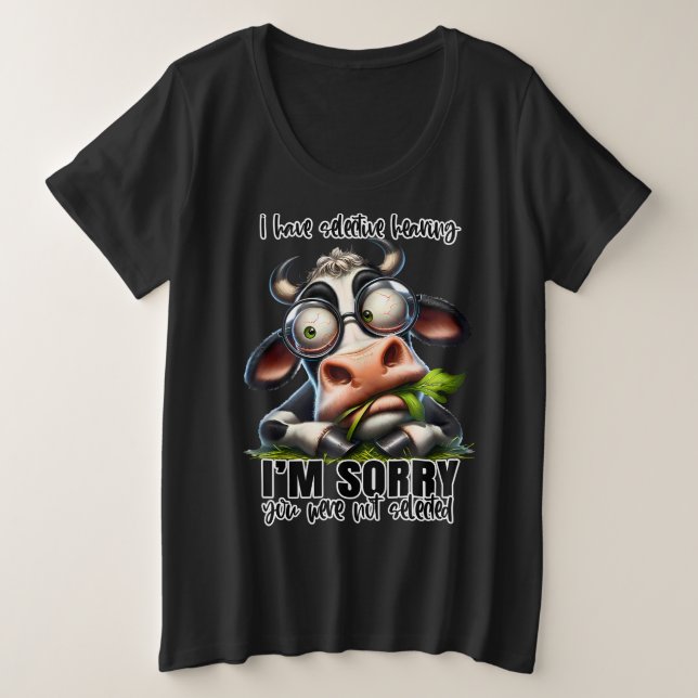 Camiseta Tamanho Mais -T-Camisa (Frente do Design)