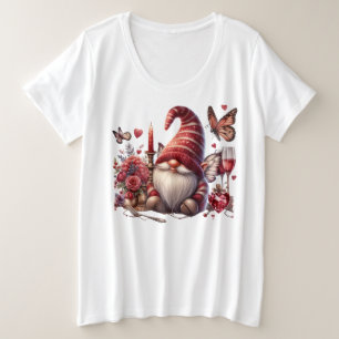 Camiseta Tamanho Mais -T-Camisa