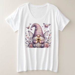 Camiseta Tamanho Mais -T-Camisa