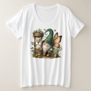 Camiseta Tamanho Mais -T-Camisa