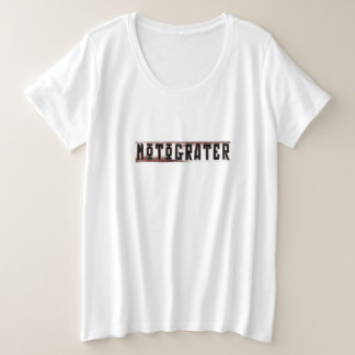 Camiseta tamanho Plux MOTOGRATER para Mulheres
